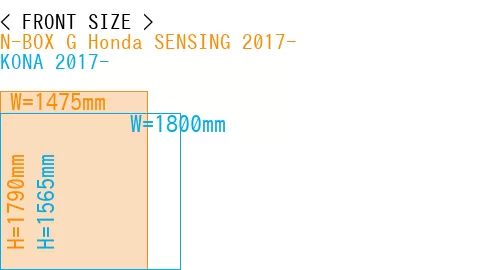 #N-BOX G Honda SENSING 2017- + KONA 2017-